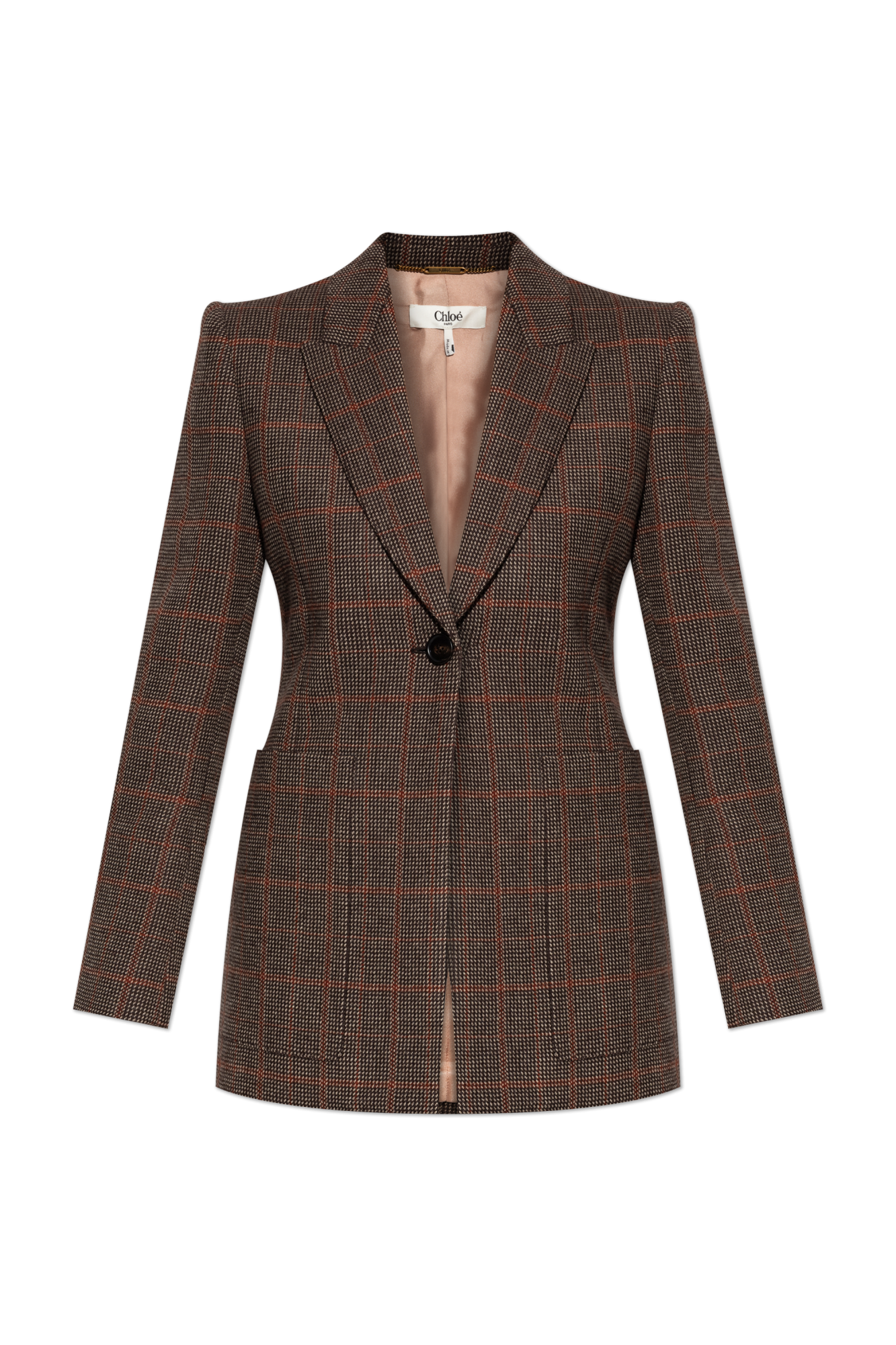 Chloé Checked pattern blazer | Women's | Vitkac